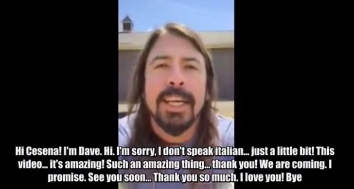 Fans, Foo Fighters, Dave Grohl, Italien
